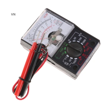Mingxuan2 AC 1.000V Vôn kế 250mA Ampe kế 1K Đồng hồ đo điện trở vạn năng Giá 93.500₫ 5 Mingxuan2 AC 1.000V Vôn kế 250mA Ampe kế 1K Đồng hồ đo điện trở vạn năng Giá 93.500₫ 5
