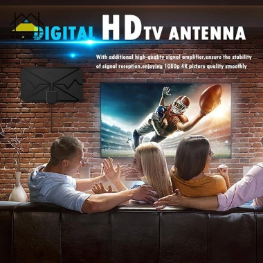 Mingxuan2 Ăng-ten TV thông minh 4K 25dB DVB-T2 1.080P cho Motorhome, Thuyền, Cắm trại - Giá chỉ 78.320₫ 2