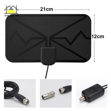 Mingxuan2 Ăng-ten TV thông minh 4K 25dB DVB-T2 1.080P cho Motorhome, Thuyền, Cắm trại - Giá chỉ 78.320₫ 4