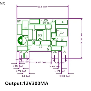 Mingxuan2 Bộ chuyển đổi AC 220V sang 5V 700mA & 12V 300mA - Mô-đun cách ly 3.5W 47.520đ 4 Mingxuan2 Bộ chuyển đổi AC 220V sang 5V 700mA & 12V 300mA - Mô-đun cách ly 3.5W 47.520đ 4
