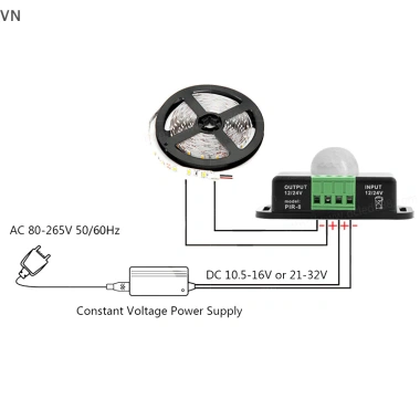 Mingxuan2 Cảm Biến PIR 12V/24V Có Thể Điều Chỉnh - Mô-đun Đèn Dò Hồng Ngoại 5