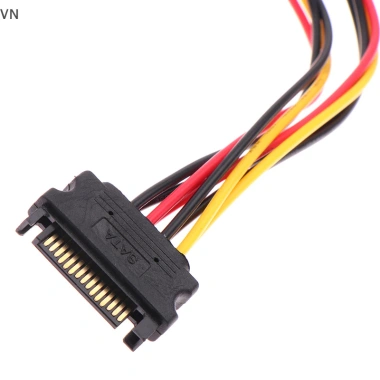 Mingxuan2 Cáp SATA 20cm Power Y 15 Pin Nam tới Kép Nữ cho HDD SSD - 40.810 VND 4