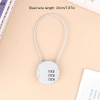 Mingxuan2 Dây Số Khóa Mật Khẩu 13/20/50cm An Ninh Cho Xe Máy & Mũ Bảo Hiểm 11