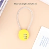 Mingxuan2 Dây Số Khóa Mật Khẩu 13/20/50cm An Ninh Cho Xe Máy & Mũ Bảo Hiểm 13