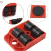 Mingxuan2 Dụng Cụ Vận Chuyển Đồ Nội Thất Bánh Xe Trượt Tẩy Con Lăn Nặng - Giá 28.400 2