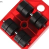 Mingxuan2 Dụng Cụ Vận Chuyển Đồ Nội Thất Bánh Xe Trượt Tẩy Con Lăn Nặng - Giá 28.400 8