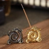 Mingxuan2 Hương Dính Giữ Rồng Rùa - Lư Hương Hợp Kim, Ốc Điêu Khắc Đồ Trang Trí Đồng Sen Để Bàn - 37.290 VND 2
