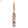 Mingxuan2 M3-M10 Chuôi lục giác mạ titan HSS - Vít tay hệ mét, tập mũi khoan đa năng, giá ưu đãi 44.550₫ 6
