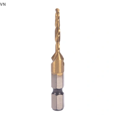 Mingxuan2 M3-M10 Chuôi lục giác mạ titan HSS - Vít tay hệ mét, tập mũi khoan đa năng, giá ưu đãi 44.550₫ 6 Mingxuan2 M3-M10 Chuôi lục giác mạ titan HSS - Vít tay hệ mét, tập mũi khoan đa năng, giá ưu đãi 44.550₫ 6
