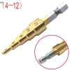Mingxuan2 Máy khoan hình nón HSS Bộ mũi nhọn Titan cắt lỗ 4‑12‑20‑32mm 42.570₫ 5