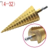 Mingxuan2 Máy khoan hình nón HSS Bộ mũi nhọn Titan cắt lỗ 4‑12‑20‑32mm 42.570₫ 7