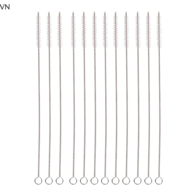 Mingxuan2 Ống hút nylon 17cm thép không gỉ sạch, bền, tái sử dụng Giá 33.440₫