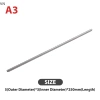 Mingxuan2 Ống mao dẫn thép không gỉ 304 tròn bạc 250mm – Giá chỉ 39.600₫ 9