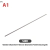Mingxuan2 Ống mao dẫn thép không gỉ 304 tròn bạc 250mm – Giá chỉ 39.600₫ 10