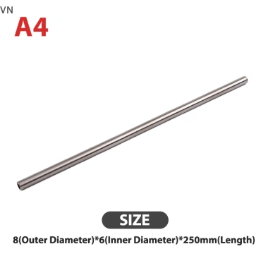 Mingxuan2 Ống mao dẫn thép không gỉ 304 tròn bạc 250mm – Giá chỉ 39.600₫ 12 Mingxuan2 Ống mao dẫn thép không gỉ 304 tròn bạc 250mm – Giá chỉ 39.600₫ 12