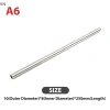 Mingxuan2 Ống mao dẫn thép không gỉ 304 tròn bạc 250mm – Giá chỉ 39.600₫ 14