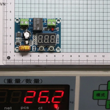 Mingxuan2 XH-M609 Mô-đun sạc DC 12V‑36V Bảo vệ quá tải, Bảng điện áp chính xác, Giá 67.870₫ 5 Mingxuan2 XH-M609 Mô-đun sạc DC 12V‑36V Bảo vệ quá tải, Bảng điện áp chính xác, Giá 67.870₫ 5