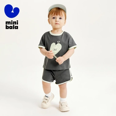 Mini Bala Tay Ngắn Cotton Bé Trai và Bé Gái Thể Thao Mùa Hè Giá 410.400 VND 5 Mini Bala Tay Ngắn Cotton Bé Trai và Bé Gái Thể Thao Mùa Hè Giá 410.400 VND 5
