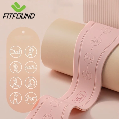Mini Band Dây Silicon FITFOUND Kháng Lực Tập Mông Đùi Chân Chống Xoắn Vân Ma Sát Chống Trượt - Giá 100.000 VND 3 Mini Band Dây Silicon FITFOUND Kháng Lực Tập Mông Đùi Chân Chống Xoắn Vân Ma Sát Chống Trượt - Giá 100.000 VND 3