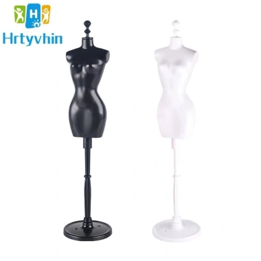 Mini búp bê đứng nhựa giá để váy - Giá 50.945 VND, thích hợp cho mô hình búp bê