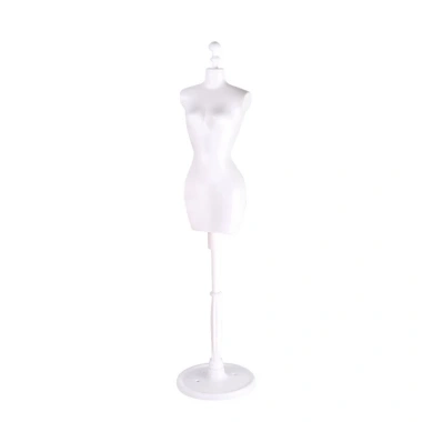 Mini búp bê đứng nhựa giá để váy - Giá 50.945 VND, thích hợp cho mô hình búp bê