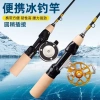 Mini Cần Câu Cá Mùa Đông Trọn Bộ Cần & Đá - Giá Ưu Đãi 105k Cho Lễ Hội 9