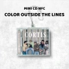 Mini CD COLOR OUTSIDE LINES Cortis – Móc khoá NFC quét link nhạc, 22.000 VND