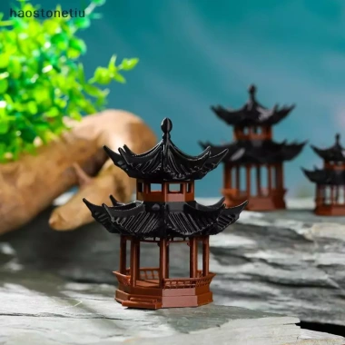 Mini Chùa Tượng Cổ NS - Mô Hình Pavilion Zen Trang Trí Vườn Bể Cá, Giá 61.270₫ 5