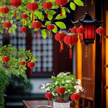 Mini Đèn Lồng Đỏ 30 chiếc NS - Trang Trí Tết Nguyên Đán & Đám Cưới, Giá chỉ 91.520₫
