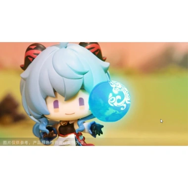 Mini figure Genshin Impact - Zhongli, Ganyu, Keqing, Qiqi, Chongyun, Xingqiu - Nhựa chính hãng miHoYo, giá 180.000₫