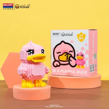 Mini lắp ráp chú vịt vàng - Đồ chơi bé trai dễ thương, giá ưu đãi 387k
