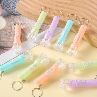 Mini Macaron Đèn Pin Di Động Phát Sáng Ngẫu Nhiên - Đồ Chơi Sáng Tạo Giá 7.992₫ 6
