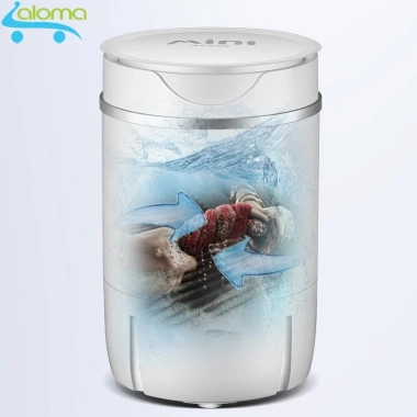 Mini Máy giặt DEKE XP-10 xoáy mạnh, đảo chiều, 4kg, sinh viên, em bé - Giá ưu đãi 796k