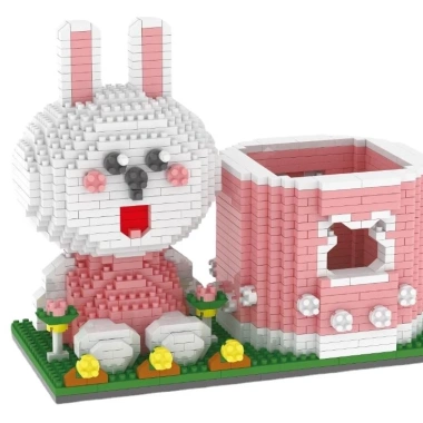 Mini mô hình lắp ráp phi hành gia - Đồ chơi chú cáo hoạt hình dễ thương, giảm 21% 457.757₫