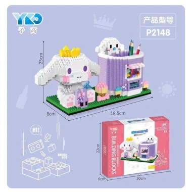 Mini mô hình lắp ráp phi hành gia - Đồ chơi chú cáo hoạt hình dễ thương, giảm 21% 457.757₫