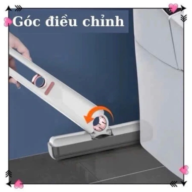 Mini Mop gấp gọn - Cây lau bếp, lau bàn, lau kính ô tô, vắt khô nhanh, 39.000đ