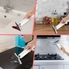 Mini Mop gấp gọn - Cây lau bếp, lau bàn, lau kính ô tô, vắt khô nhanh, 39.000đ 5