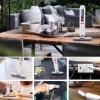 Mini Mop gấp gọn - Cây lau bếp, lau bàn, lau kính ô tô, vắt khô nhanh, 39.000đ 9