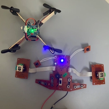 Mini Quad Drone Flycam Tự Lắp Ráp - Điều Khiển 1S 3.7V, Giá Chỉ 55.000₫ 3