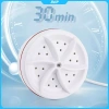 Mini siêu âm Turbo USB cho máy giặt, làm sạch đồ lót, vớ, du lịch xách tay 8