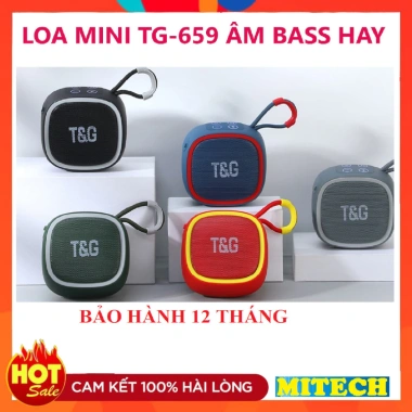 Mini TG659 Loa Bluetooth Kháng Lực Chống Nước Thiết Kế Nhỏ Gọn Sang Trọng Có Móc Treo Giá ưu đãi 259.999₫ 3 Mini TG659 Loa Bluetooth Kháng Lực Chống Nước Thiết Kế Nhỏ Gọn Sang Trọng Có Móc Treo Giá ưu đãi 259.999₫ 3