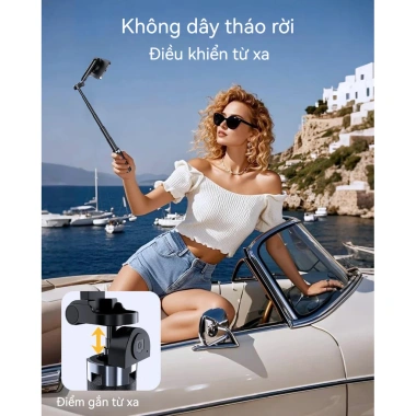 Mini Tripod Selfie 3 in 1 M56 - Gậy tự sướng điều khiển từ xa, ổn định di động, du lịch 210.000 VND