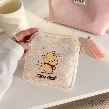 Mini Túi Đựng Đồ Cá Nhân, Băng Vệ Sinh, Son Tiền Xu Tai Nghe Sạc - Size Bỏ Túi 23.085đ 5