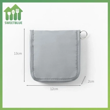 Mini túi y tế gập mở, khóa kéo - Túi sơ cứu du lịch ngoài trời, thiết yếu 69.850đ
