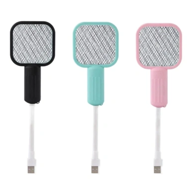 Mini USB Vợt muỗi côn trùng điện - Đèn UV lưới an ninh, chống rơi, diệt muỗi gia đình, chỉ 49.900₫ 8