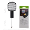 Mini USB Vợt muỗi côn trùng điện - Đèn UV lưới an ninh, chống rơi, diệt muỗi gia đình, chỉ 49.900₫ 9