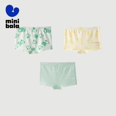 Minibala 3 Gói Quần Lót Bé Trai Cotton Thoáng Khí Thoải Mái Ưu Đãi 239.760₫