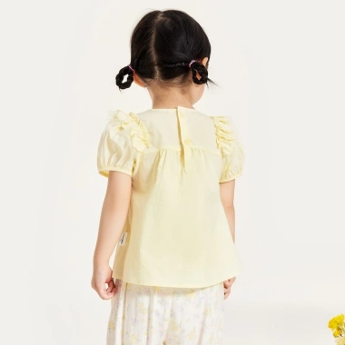 Minibala áo sơ mi bé gái mùa hè cotton mềm mại tay ngắn – Giá ưu đãi 315.360₫ 4