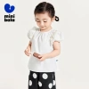 Minibala áo sơ mi bé gái mùa hè cotton mềm mại tay ngắn – Giá ưu đãi 315.360₫ 6