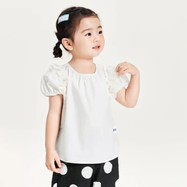 Minibala áo sơ mi bé gái mùa hè cotton mềm mại tay ngắn – Giá ưu đãi 315.360₫ 7